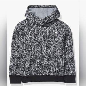 NWT Girl's Under Armour Rival Fleece All Over Print Hoodie Size Youth XL